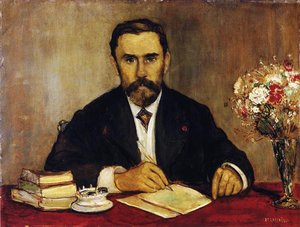 Portrait Of Gustave Gevvroy — Jean-françois Raffaelli
