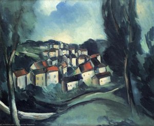 The Beautiful Village — Maurice De Vlaminck