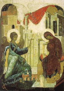 Annunciation — Andrey Rublyov (st Andrei Rublev)