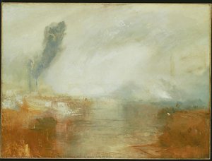 The Thames Above Waterloo Bridge — J.m.w. Turner