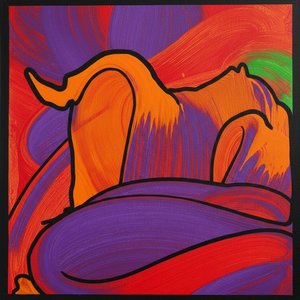 Rhythmic Vitality In Crimson And Violet: A Singular Study Of Fluid Motion — Caroline Pelletier