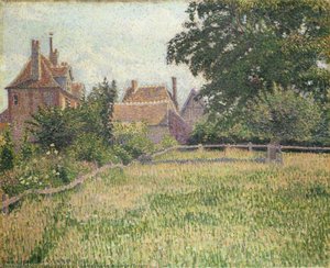La Maison De La Sourde, Éragny — Lucien Pissarro