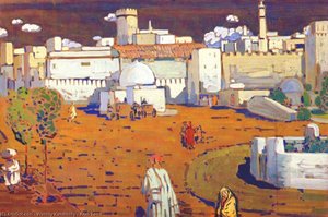 Arab Town — Wassily Wassilyevich Kandinsky