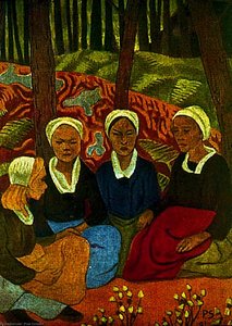 Les Bretonnes — Paul Sérusier
