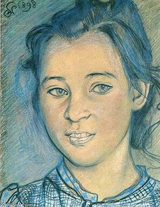 Head Of A Girl — Stanislaw Wyspianski