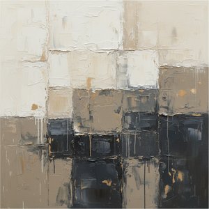 Monolithic Shadows In Cream And Charcoal: A Singular Study Of Architectural Weight — Laurent Roche