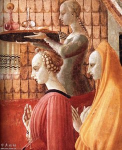 El Nacimiento De María (detalle) — Paolo Uccello