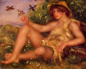 Young Shepherd In Repose (also Known As Alexander Thurneysson)
