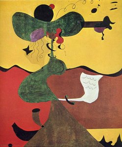 Portrait Of Mrs Mills In 1750 (after Constable) — Joan Miró
