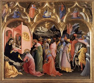 Adoration Of The Magi — Lorenzo Monaco
