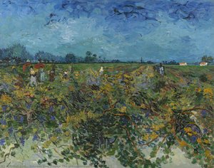 El Viñedo Verde — Vincent Willem Van Gogh