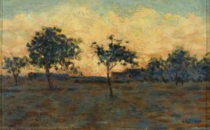 Sunset — Georges Seurat