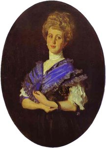 Portrait Of Elisaveta Karzinkina — Valentin Alexandrovich Serov