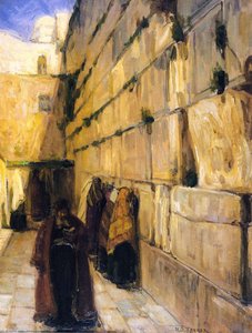 Study For The Jews' Wailing Place — Henry Ossawa Tanner