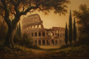 Echoes Of Eternal Gold: The Silent Colosseum — Lucie Rolland