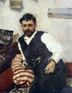 Portrait Of Konstantin Korovin — Valentin Alexandrovich Serov