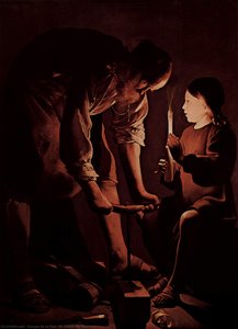 St. Joseph, The Carpenter — Georges De La Tour