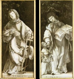 St Lawrence And St Cyricus — Matthias Grünewald