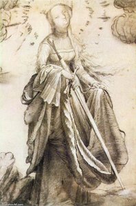 St Catherine — Matthias Grünewald