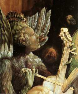 Concert Of Angels (detail) — Matthias Grünewald