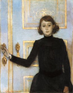 Portrait Of Marguerite Van Mons — Theo Van Rysselberghe