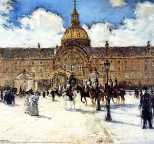Les Invalides Napoleon's Tomb — Jean-françois Raffaelli