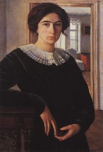 Portrait Of E.k. Lancere — Zinaida Serebriakova