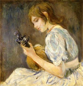 The Mandolin — Berthe Morisot