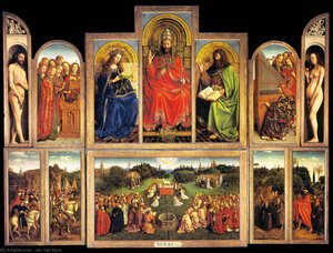 The Ghent Altarpiece (wings Open) — Jan Van Eyck