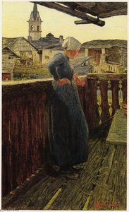 Sul Balcone — Giovanni Segantini