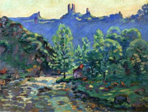 The Moulin Brigand, Ruins Of Chateau De Crozant — Ferdinand Guillaumin