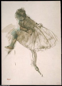 Study Of A Ballet Dancer
