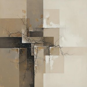 Fragmented Silence: An Architectural Study Of Organic Decay And Earthbound Shadows — Laurent Roche