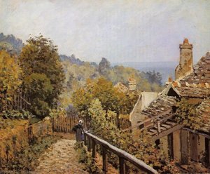 Sentier De La Mi Cote, Louveciennes — Alfred Sisley