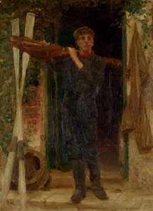 Portrait Of Georgia Fouracre — Henry Scott Tuke