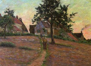 Damiette, Sunset — Ferdinand Guillaumin