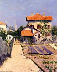 The Artist's House At Yerres — Gustave Caillebotte
