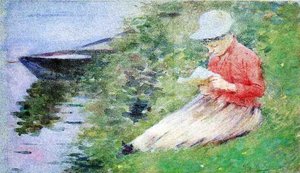 La Roche-guyon — Theodore Robinson, Impressionism