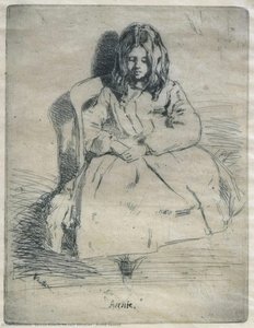 Annie Seated — James Abbott Mcneill Whistler
