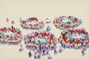 Ephemeral Gatherings In A Vast And Radiant Chromatic Void — Adrien Cordier