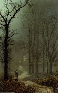 Lovers In A Wood — John Atkinson Grimshaw