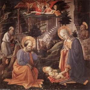 Verehrung Des Kindes — Filippo Lippi