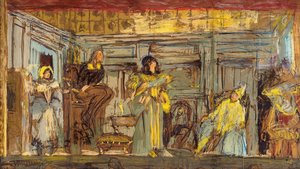 Design For A Wall Painting For The Théâtre Des Champs-elysées — Jean-édouard Vuillard