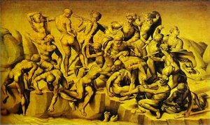 Aristotile Da Sangallo; The Battle Of Cascina — Michelangelo Buonarroti