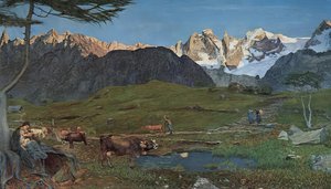 Life (la Vita) — Giovanni Segantini