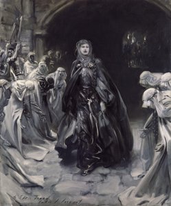 Elena Terry Como Lady Macbeth — John Singer Sargent