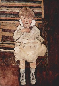 Seated Child — Egon Schiele