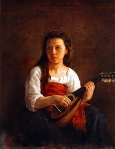 The Mandolin Player — Mary Stevenson Cassatt