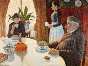 Signac.dining — Camille Pissarro, Impressionist Landscape