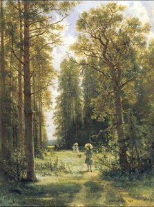 Path In A Forest — Ivan Ivanovich Shishkin